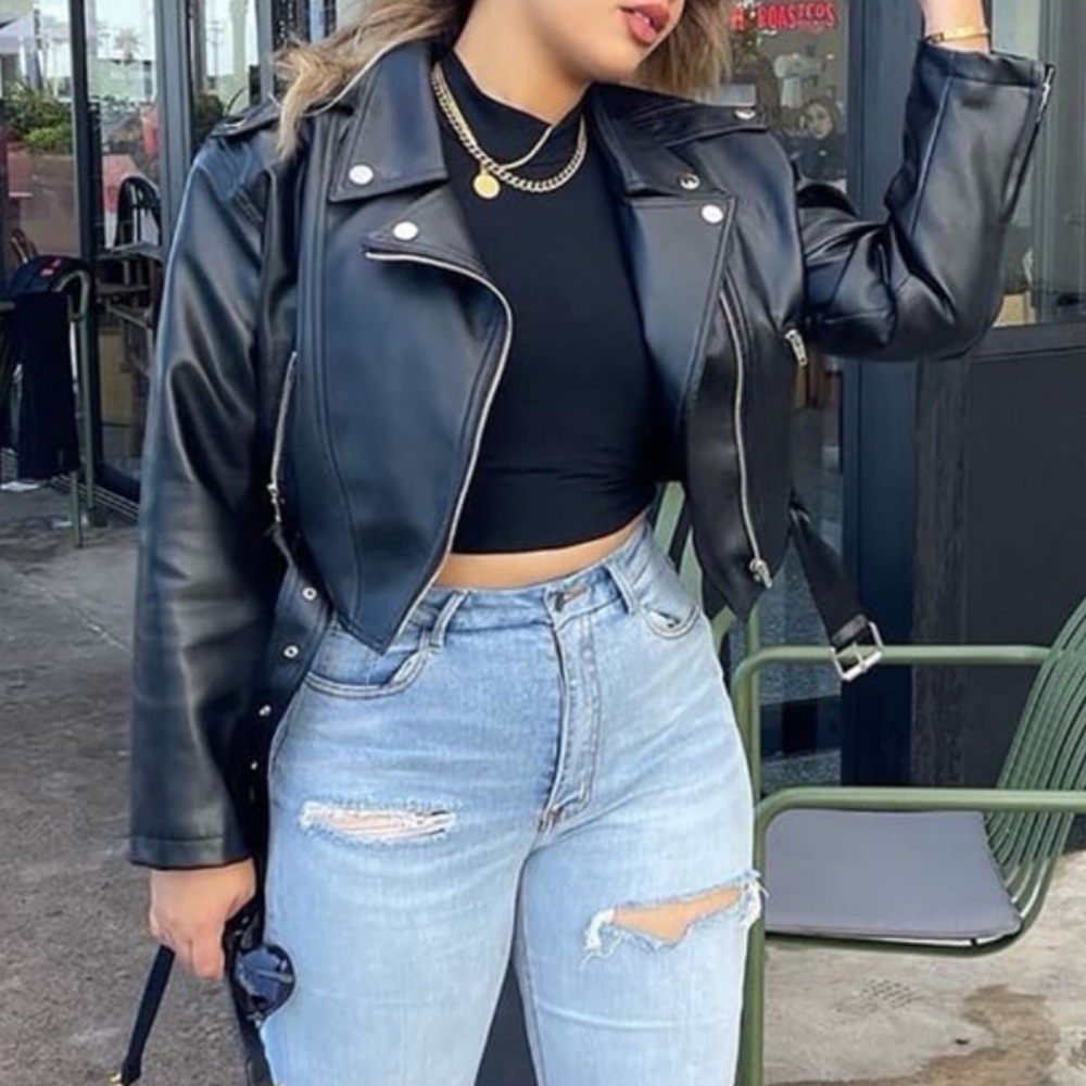 Leather Biker Jacket